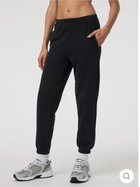 Vuori Sedona Logo Jogger Black Sz Small